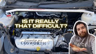 MK6 Fiesta ST150 How To Plumb In A Cosworth Inlet Manifold [upl. by Eartha]