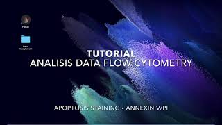 4K  Tutorial FlowJo  Apoptosis Staining  Annexin V PI [upl. by Aninaj]