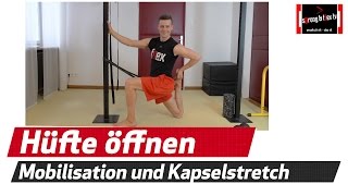 Hüfte öffnen  Hüftschmerzen loswerden  Spagat lernen [upl. by Soirtemed]