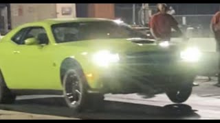 My Challenger 1320 Scat Pack Does Wheelies  390 Gears Installed  TCM Issues [upl. by Eseryt]