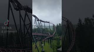 Achtbaan 🎢Hunderfossen Vandaag🎢 Tempo Extra Gigante [upl. by Akemrehs]