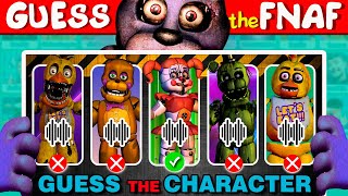 Guess the FNAF character  Five Nights at Freddys quiz  Quiz Banana [upl. by Arehs]