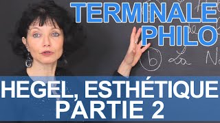 Hegel Esthétique  partie 2  Philosophie  Terminale  Les Bons Profs [upl. by Norahc382]