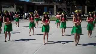 He Mele No Lilo  Otea  UCHS Polynesian Dance Team  UCHS Club Rush [upl. by Enyad]