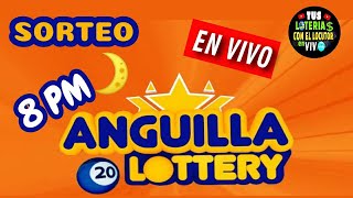 Transmision Sorteos ⭐Anguilla Lottery 8 pm VIVO de hoy viernes 11 de octubre del 2024 [upl. by Macario]