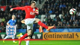 Wayne Rooneys 5 best England goals  Top Five [upl. by Molloy]