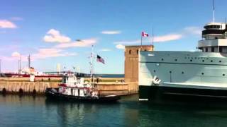 Steamship Keewatin in Mackinaw City [upl. by O'Grady]