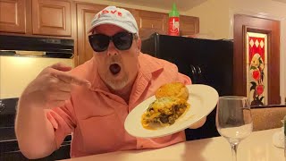 EGGPLANT LASAGNA MUKBANG 😂😂 [upl. by Ydnirb]