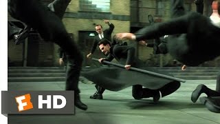 The Matrix Reloaded 26 Movie CLIP  The Burly Brawl 2003 HD [upl. by Amery]