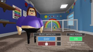 Roblox ESCAPE DAYCARE CRAZY GIRL [upl. by Erda]