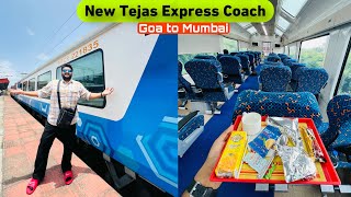 New Tejas Express VISTADOM coach Journey  paisa vasool journey Khana hi Khana  Konkan Railway [upl. by Meagan]