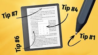 20 MustKnow Kindle Scribe Tips amp Tricks [upl. by Arbrab704]