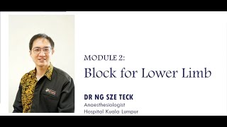 Lower Limb Blocks Ultrasound Guided Regional Anaesthesia Hospital Pulau Pinang 2022 [upl. by Ile]