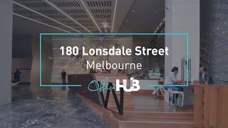 Office Hub Tour  Regus 180 Lonsdale Street Melbourne VIC Australia [upl. by Niamjneb]