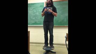 Angular Momentum Demo Arms IN vs OUT [upl. by Tatia]