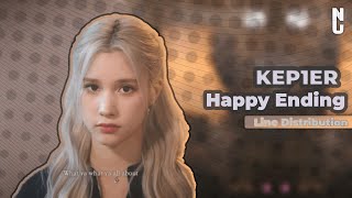 Kep1er Happy Ending ⤳ Line Distribution ✦ Nuggs ✦ [upl. by Einnos434]