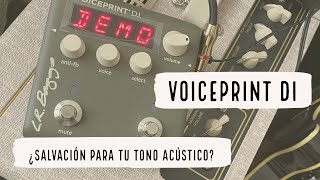 NuevoLR Baggs Voiceprint DI en Español [upl. by Helga]