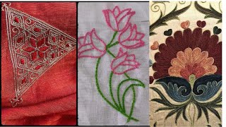 How to Use Chain Stitch Embroidery to Create Beautiful Designs [upl. by Rothberg]