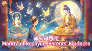 432Hz 報父母恩咒1小時 432Hz Mantra of Repaying Parents Kindness1hour [upl. by Janette]