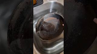 RESTORING MY CAST IRON SKILLET [upl. by Aimek382]