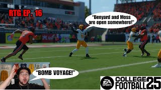 CHRISTIAN MOSS AND GABRIEL BENYARD ALWAYS MAKE MY JOB EASY COLLEGE FOOTBALL 25 RTG EP 16 [upl. by Janessa]