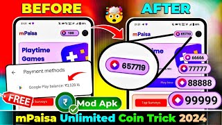 m paisa app unlimited trick  m pesa unlimited coins m pesa app unlimited trick  m paisa coin hack [upl. by Nesrac]