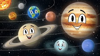 All the Planets of the Solar System  Space Science by KLT [upl. by Lipcombe258]