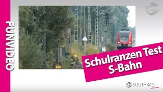 Schulranzen Test  SBahn [upl. by Ahsinnor987]