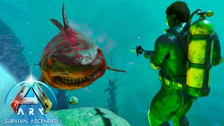 Exploring Ark Ascendeds Ocean  Ark Survival Ascended Gameplay 6 [upl. by Noerb]