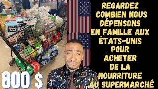 Je viens de faire les courses du mois au supermarché le moins cher des USA dans lIllinois [upl. by Beaston]