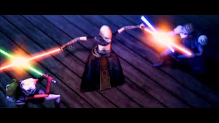 Anakin and Ahsoka vs Ventress Deleted Scenes 4K HDR  Star Wars The Clone Wars Extended Film [upl. by Ajnotal]