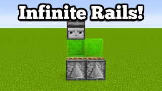 The Best Rail Duplicator In Minecraft 1205 [upl. by Romeu]