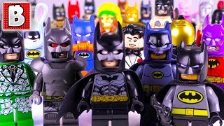 Every LEGO BATMAN Minifigure EVER MADE  800 Minifig  2018 Collection Review [upl. by Hewes]