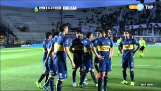 Lanús 0  2 Boca Juniors  Semifinal Copa Argentina 2015 [upl. by Inattirb]