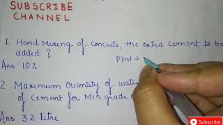 Most asked Interview Questions Civil Engineers Ep7  SSB JE  Junior Engineer Exam [upl. by Davita]