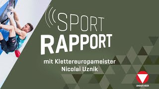 SportRapport Klettereuropameister Nicolai Uznik [upl. by Service210]