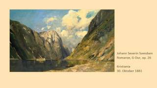 Johann Severin Svendsen  Romanze GDur op 26 [upl. by Michey389]