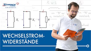 Wechselstromwiderstände – So rechnest du mit Kondensator und Spule [upl. by Cyprio405]