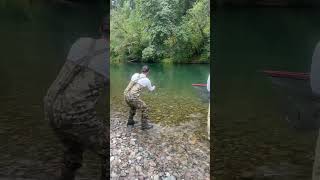 Steelhead Madness fyp fish fishing nature [upl. by Ajnat]