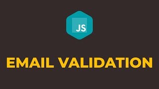 How to Validate Email Address in Javascript [upl. by Saideman]