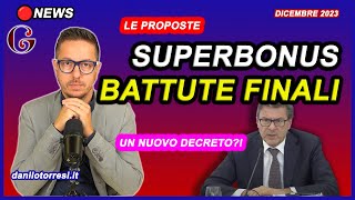 PROROGA SUPERBONUS 110 Condomini ultime notizie  forse un Decreto ad hoc [upl. by Omari549]