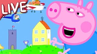 🔴 Giant Peppa Pig and George Pig LIVE FULL EPISODES 24 Hour Livestream [upl. by Itsud]