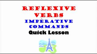 French 2 imperative with reflexives notes PPT Video [upl. by Mendel]