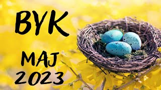 BYK ♉ MAJ 2023 ♉prognoza Tarota🍀PRZED TOBĄ ROK POD SZCZĘŚLIWĄ GWIAZDĄ  JOWISZ KROCZY U TWEGO BOKU🍀 [upl. by Amerak612]