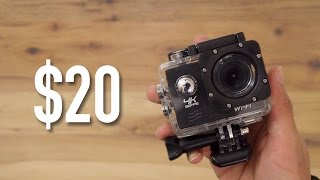 20 4k Action Cam Review  Is it Worth it  20 GoPro  4K [upl. by Yenor]