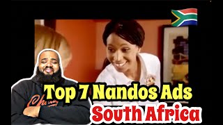 AMERICAN REACTS TO Top 7 Nandos Ads South Africa 🇿🇦 [upl. by Standice]