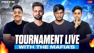 TOURNAMENT LIVE WITH THE MAFIAS  FTFOZYAJAY freefireindia fflive [upl. by Oiluig]