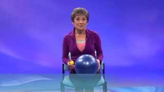 Sit and Be Fit Peripheral Neuropathy Exercises with Small Ball [upl. by Brinna]