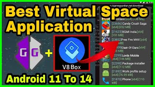 Install V8BOX Virtual Space Application For Android 13 and 14  Step by Step Tutorial [upl. by Shanta]