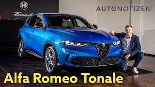 Alfa Romeo Tonale SUVAlternative zu Audi Q3 BMW X1 und Co Erster Check  Review  NFT  2022 [upl. by Atiana]